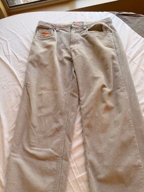 Mens Empyre corduroy pants light tan size 32